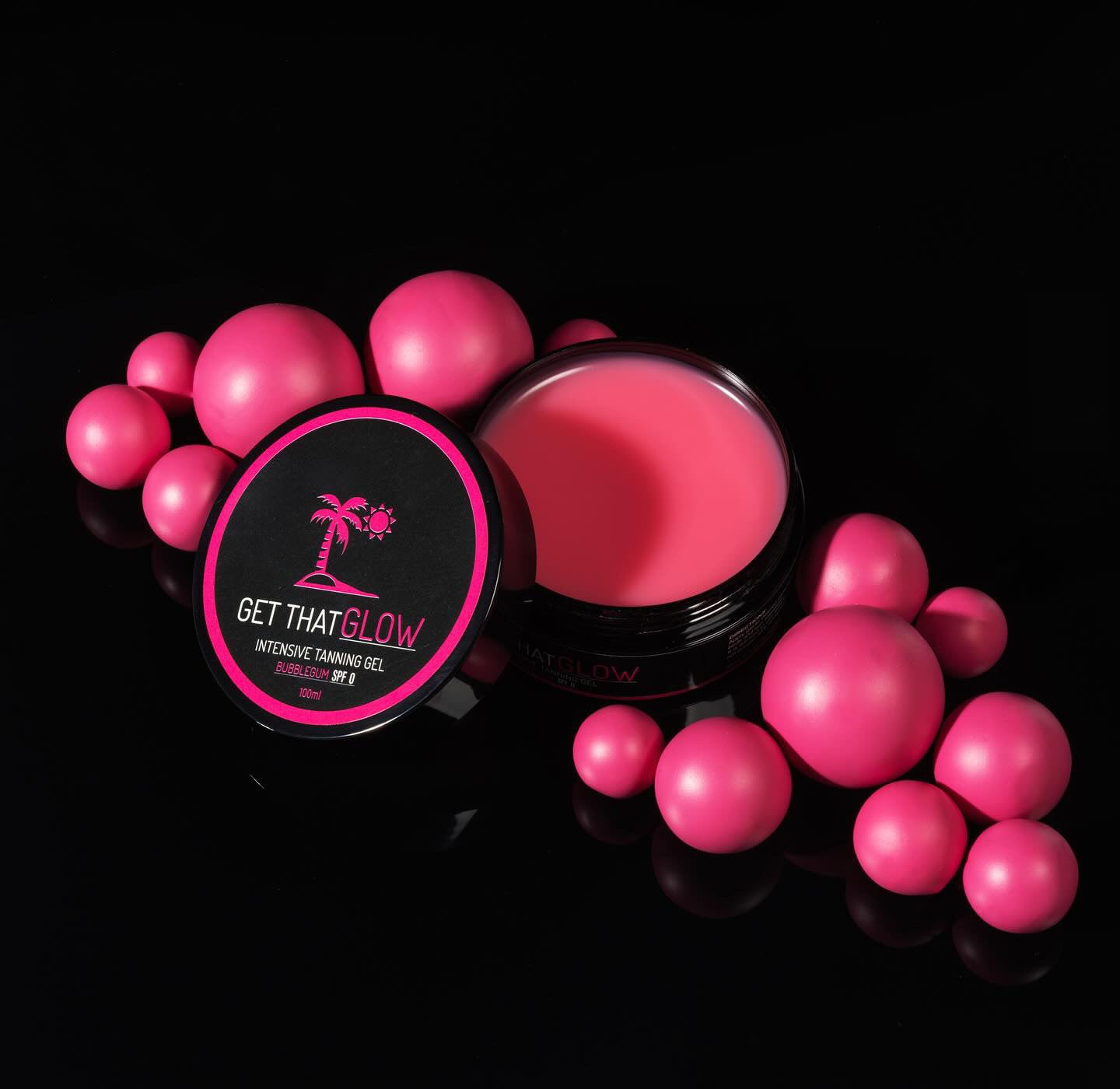 INTENSIVE tanning gel 100ml-BUBBLEGUM