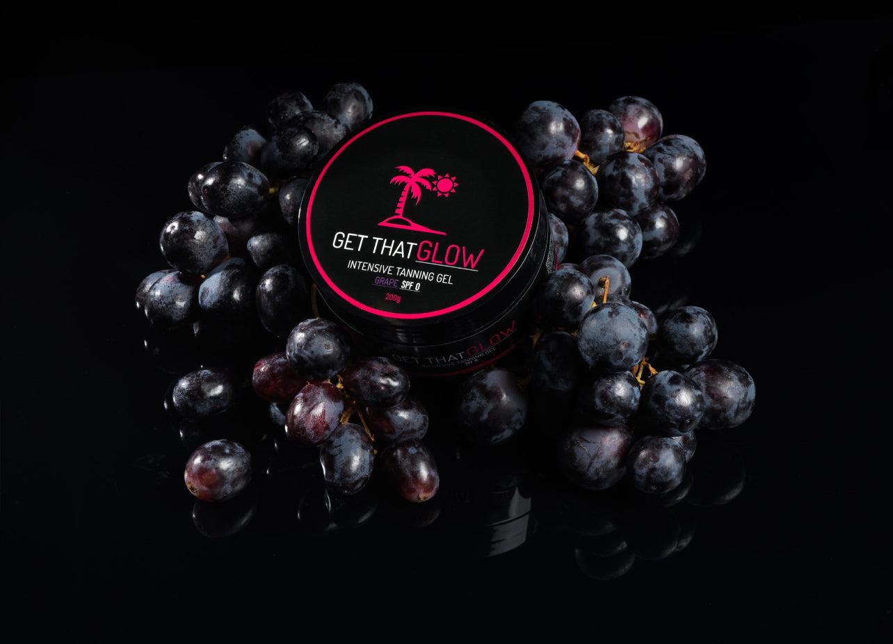 INTENSIVE tanning gel 200ml- GRAPE