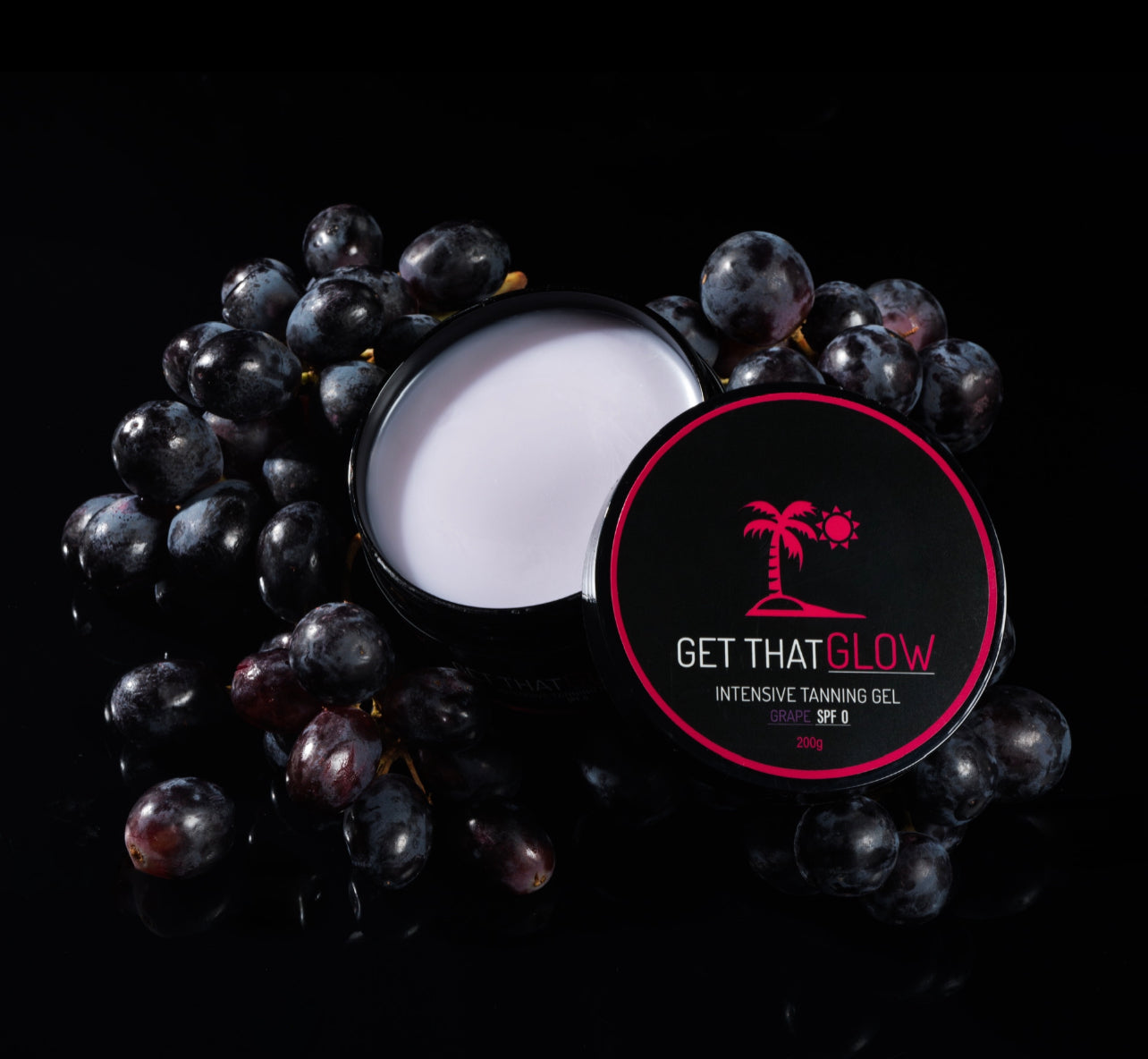 INTENSIVE tanning gel 200ml- GRAPE